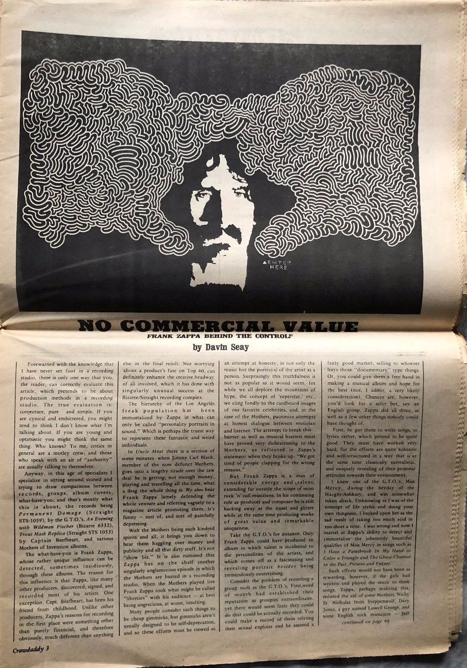 Crawdaddy!, The Magazine of Rock, Issue 12, January 1967 by